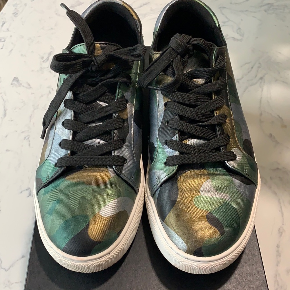 Kenneth Cole Techni-Cole Kam Leather Sneaker Sz 8